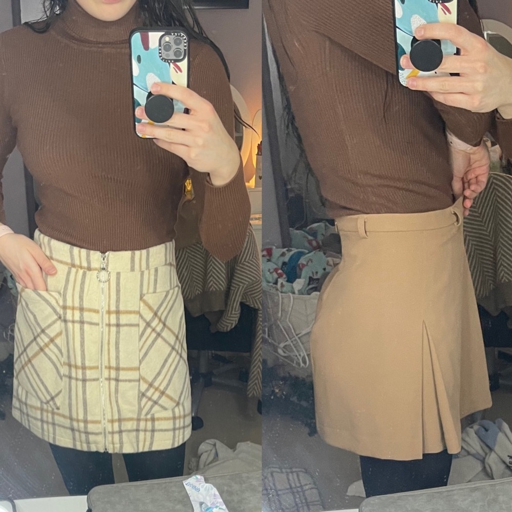 2 skirts for 1